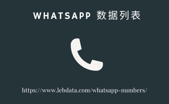 WhatsApp 数据列表